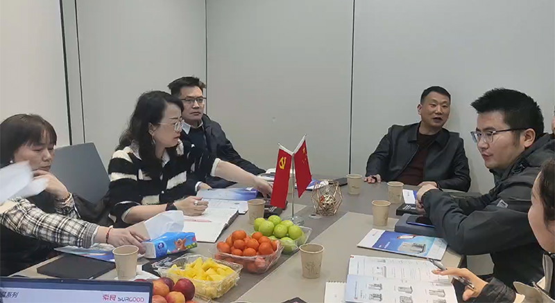 省建科院一行領(lǐng)導(dǎo)蒞臨我司考察調(diào)研！
